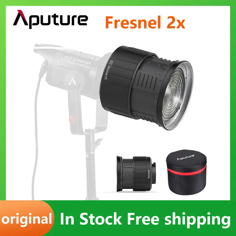 Aputure Fresnel 2x Bowen-S Mount Light A Multi-Functional Light Shaping Tool Shape your Light use for LS C120 C300d Video Light