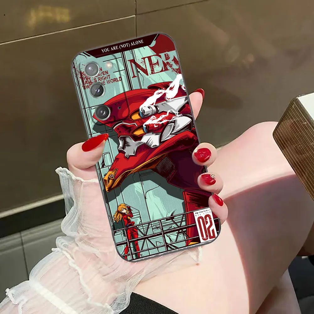 N-Neon G-Genesis E-Evangelion Phone Case For Samsung NOTE 20 10 M23 M53 A80 A70 A50 A30 A24 A13 A12 A07 A06 A05S A04 A03S Cover view 3
