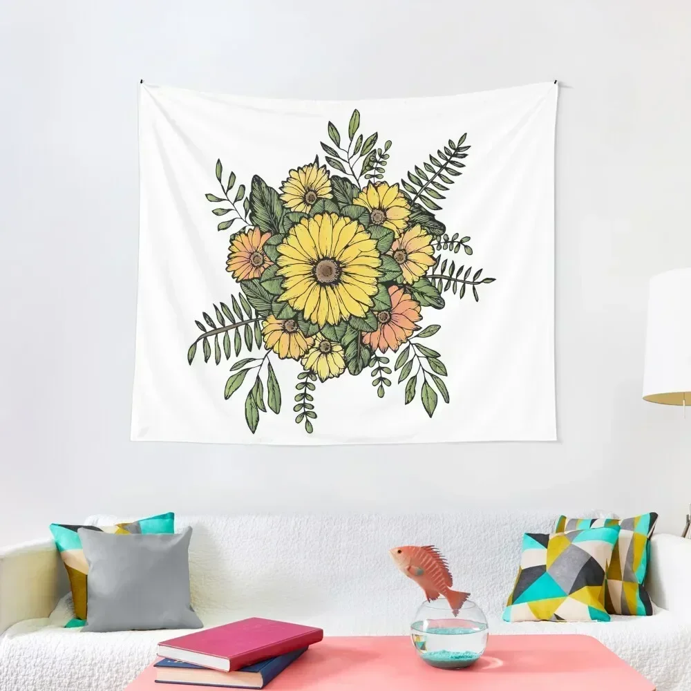 SUNFLOWERS Tapestry Bedrooms Decor Decor Home Outdoor Decor Tapestry