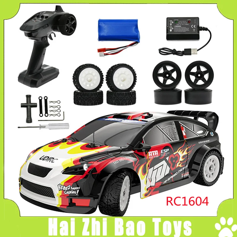 UD1604 Ford 2.4G four-wheel drive high-speed car drifting car 1:16 angel eye headlights flat running high-speed remote control c