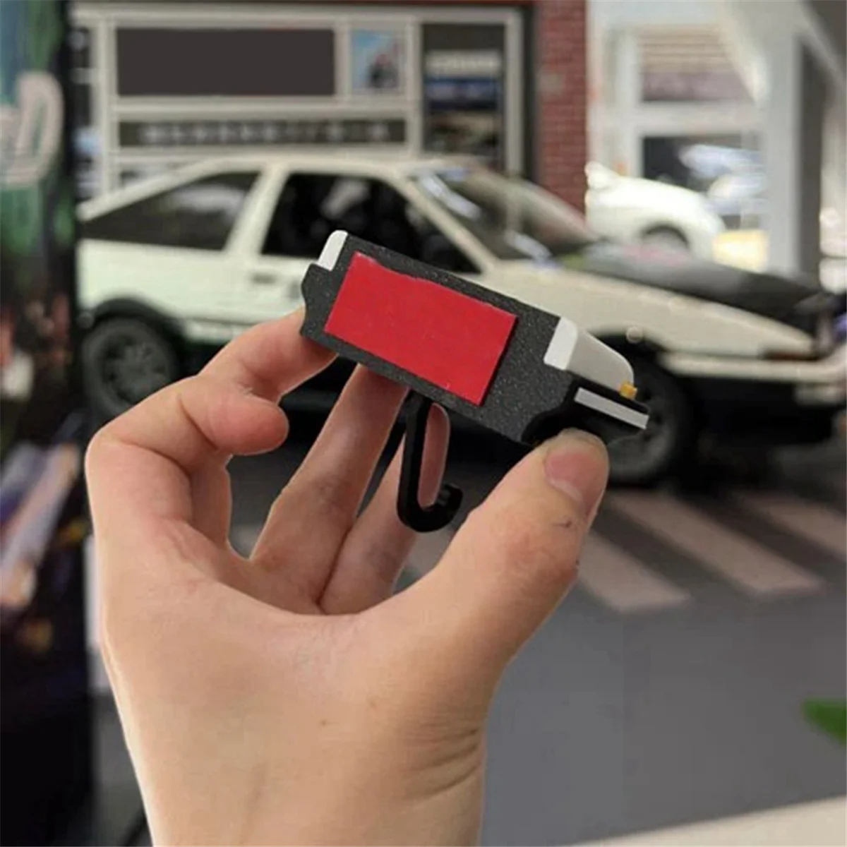 Gancho de chave antigo montado na parede, estilo clássico, rack de armazenamento de chaves de porta, para definir um espaço claro em casa. Miata Vermelho HY