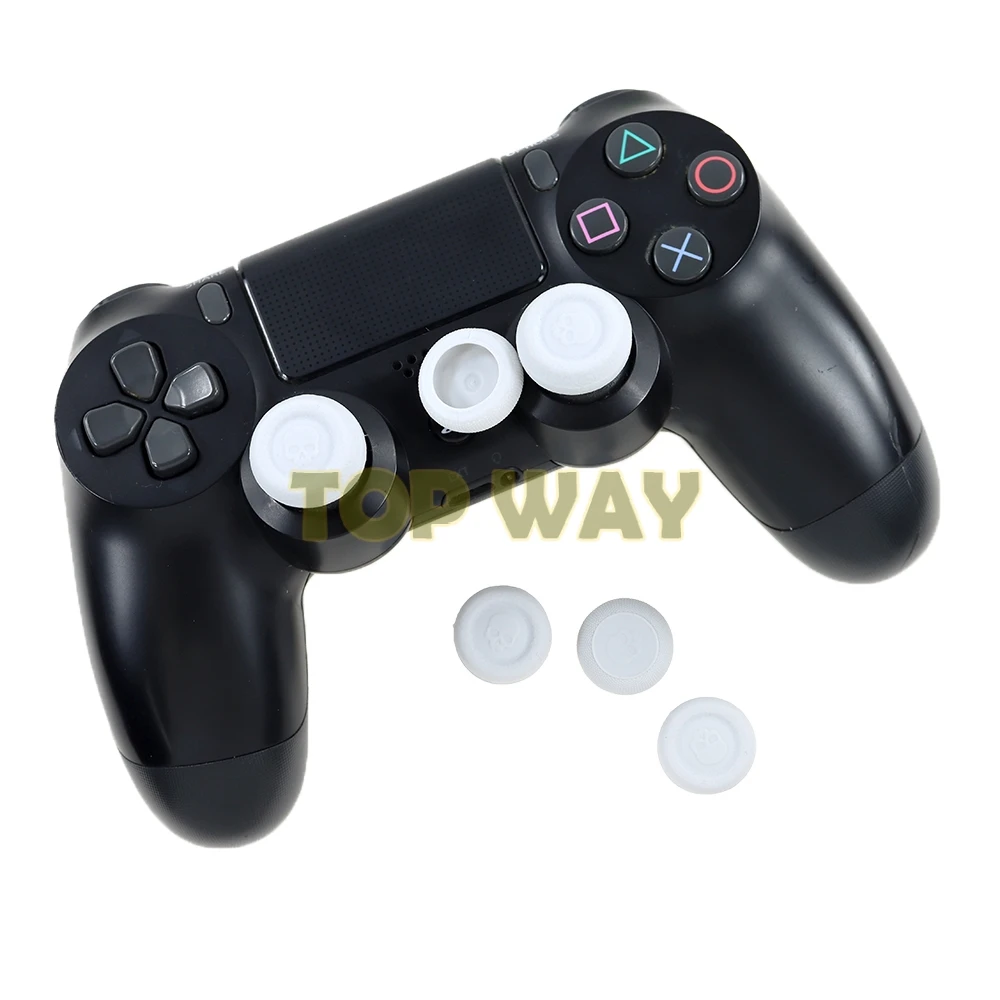 1ชุดที่ยึดหัวแม่มือสำหรับ PS5 PS4 PS3 Xbox Series SWITCH Pro XBOXone Console ฝาครอบแบบไม่ลื่นฝาปิดซิลิโคนอะนาล็อก