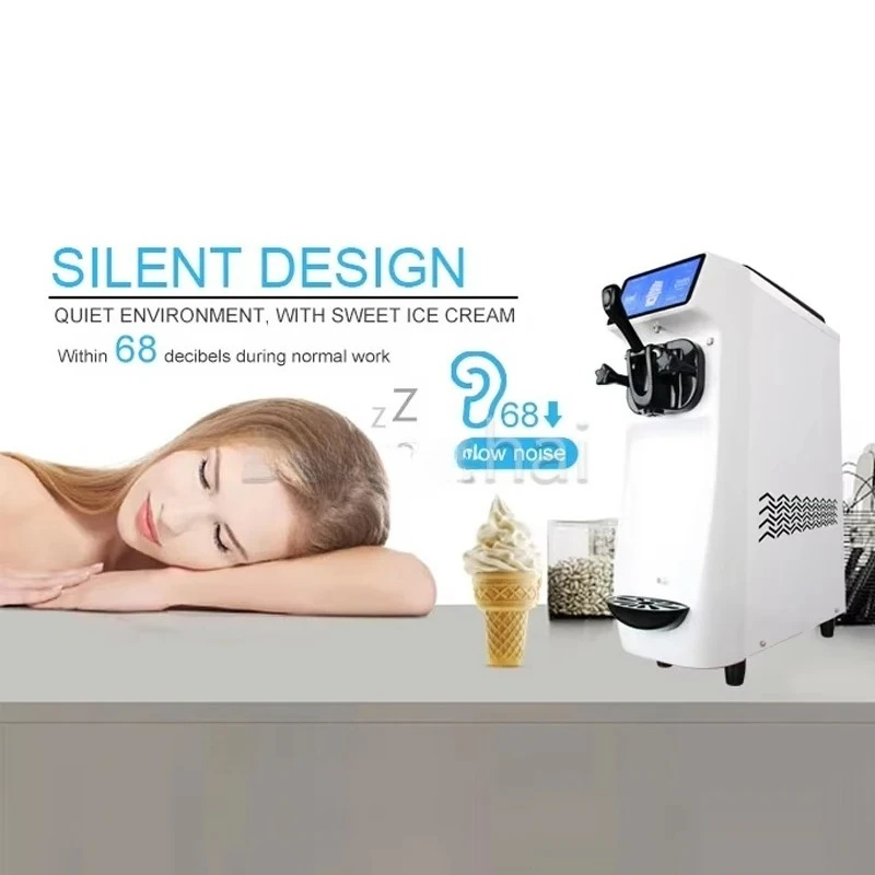 

Высокопроизводительная портативная машина для мороженого и замороженного йогурта на один вкус