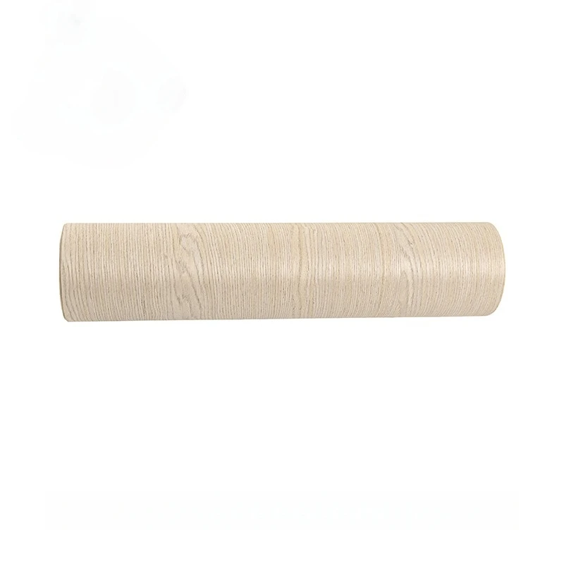 58x250cm White Oak Semi-crown Grain Engineered Wood Veneer For Furniture Walls Cabinets Interior Design And Decorative Projects