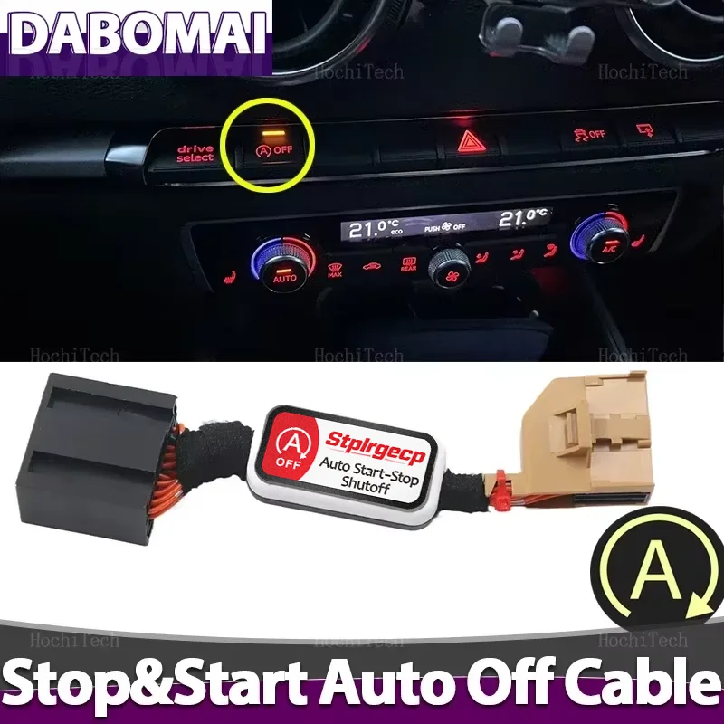 Für Audi A1 A3 A4 A5 A6 A7 A8 TT TTS Q2 Q3 Q5 Q7 Q8 Motor Auto Start-Stopp Deaktivierungskabel Automatischer Speicher-Kurzschluss-Kabelbaum