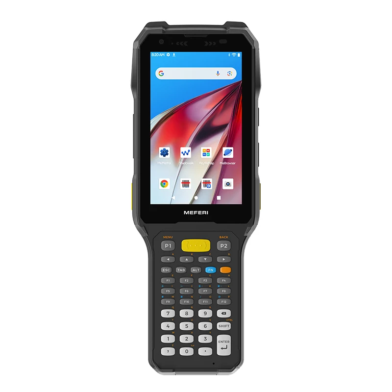 2026 MEFERI IP68 Waterproof Handheld Pda Computer NFC Barcode Scanner WIFI6 Industrial Rugged Pda Android 13 1d 2d Handheld Pda