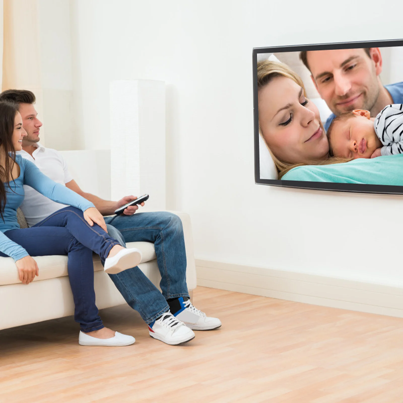 

Wall Mount Bracket Sturdy Fixed Wall Holder Practical Thin Durable Beautiful Fine Workmanship Simple Operation Convenient