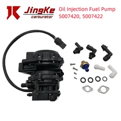 Oil Injection Fuel Pump 5007420 5007422 1991-2001Replacement for Johnson Evinrude Outboard VRO 4Wire Oil Injection Fuel Pump Kit