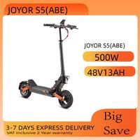 JOYOR S5(ABE) Certification Electric Scooter 500W Adult E-scooter 48V 13Ah Speed 20km/h Dual Disc Brakes 10\