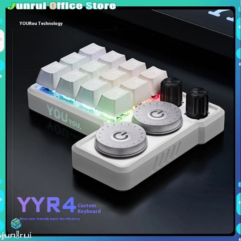 

Yyr4 Custom Mechanical Keypad With Customizable Shortcut Keys, Suitable For Photo Editors, Illustrators, Designers, And Painters