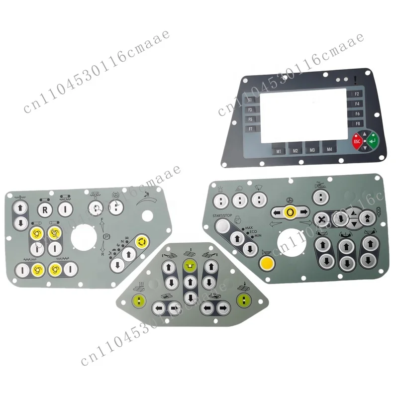 S1800/S1900/S2100 Paste Control Panel Sticker Master Console Button Panel Film for Asphalt Paver Parts