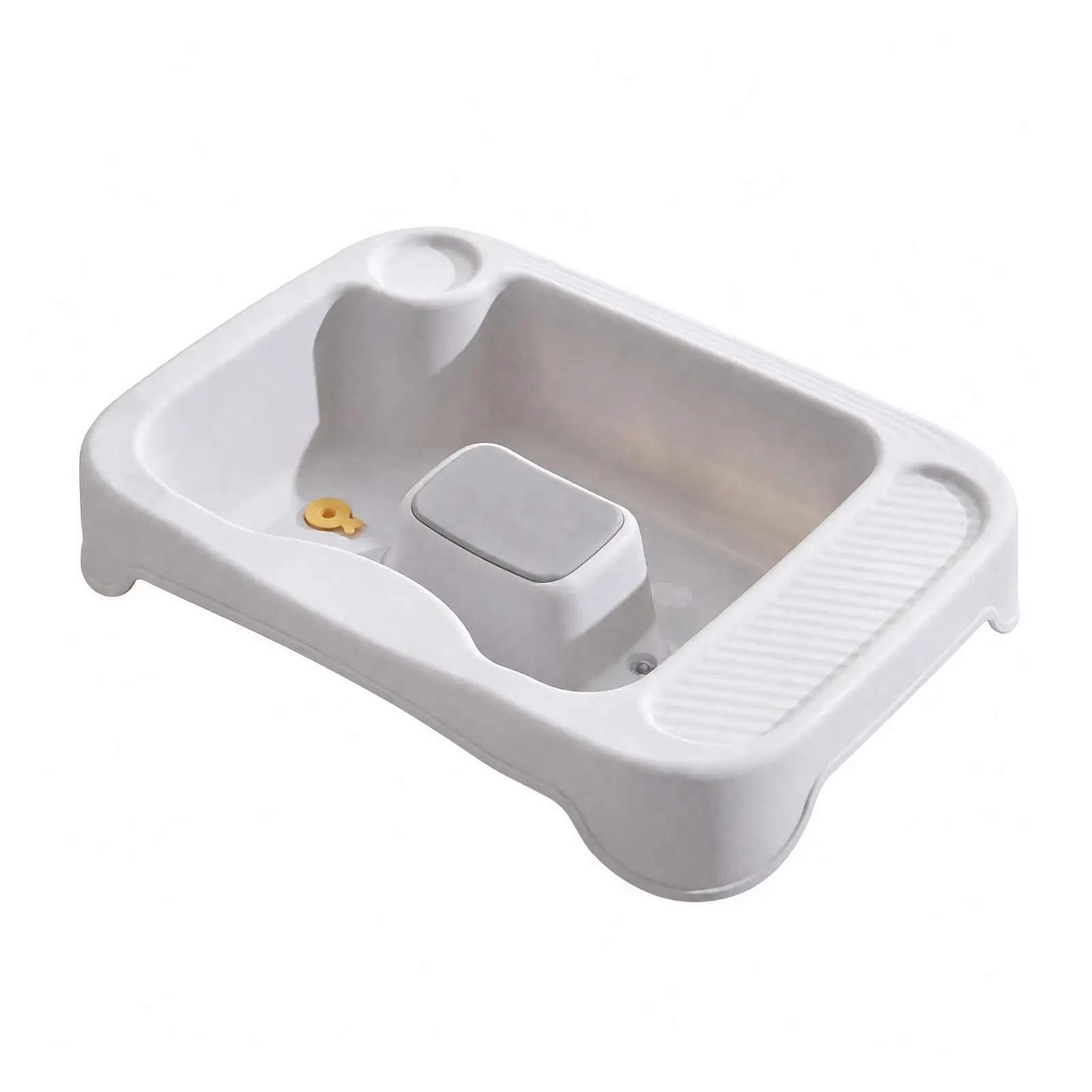 Recliner Hair Wash Basin with Neck Pad for Home Use Portable Shampoo Sink for Bedridden People Disabled Caregiving
