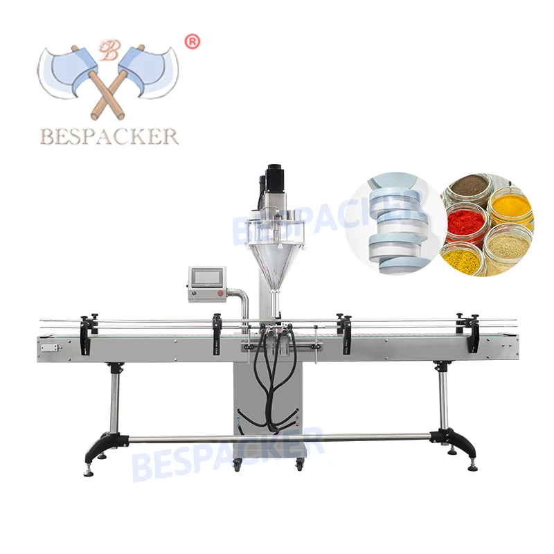 FLS-100 Small Semi-automatic Type Powder Auger Dry Spice Filling Machine