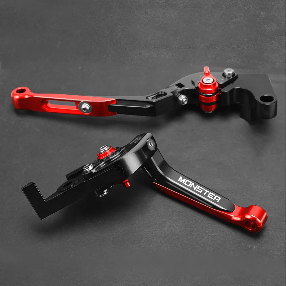 Motorcycle Accessories Adjustable Handle Handlebar Brake Clutch Levers For DUCATI Monster 1000S 1000 S Dark 2003 2004 2005 2006