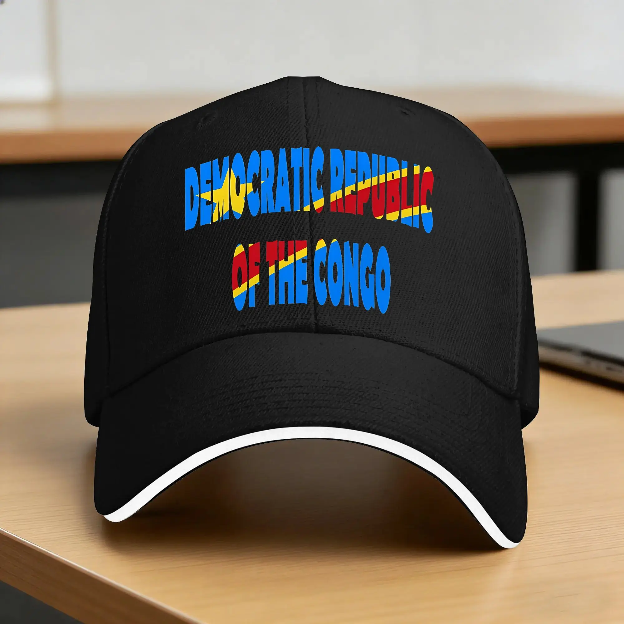 Democratic Republic Of The Congo Baseball Cap  Outdoor Gym Sun Trucker Hat y2k Cool Baseball Caps