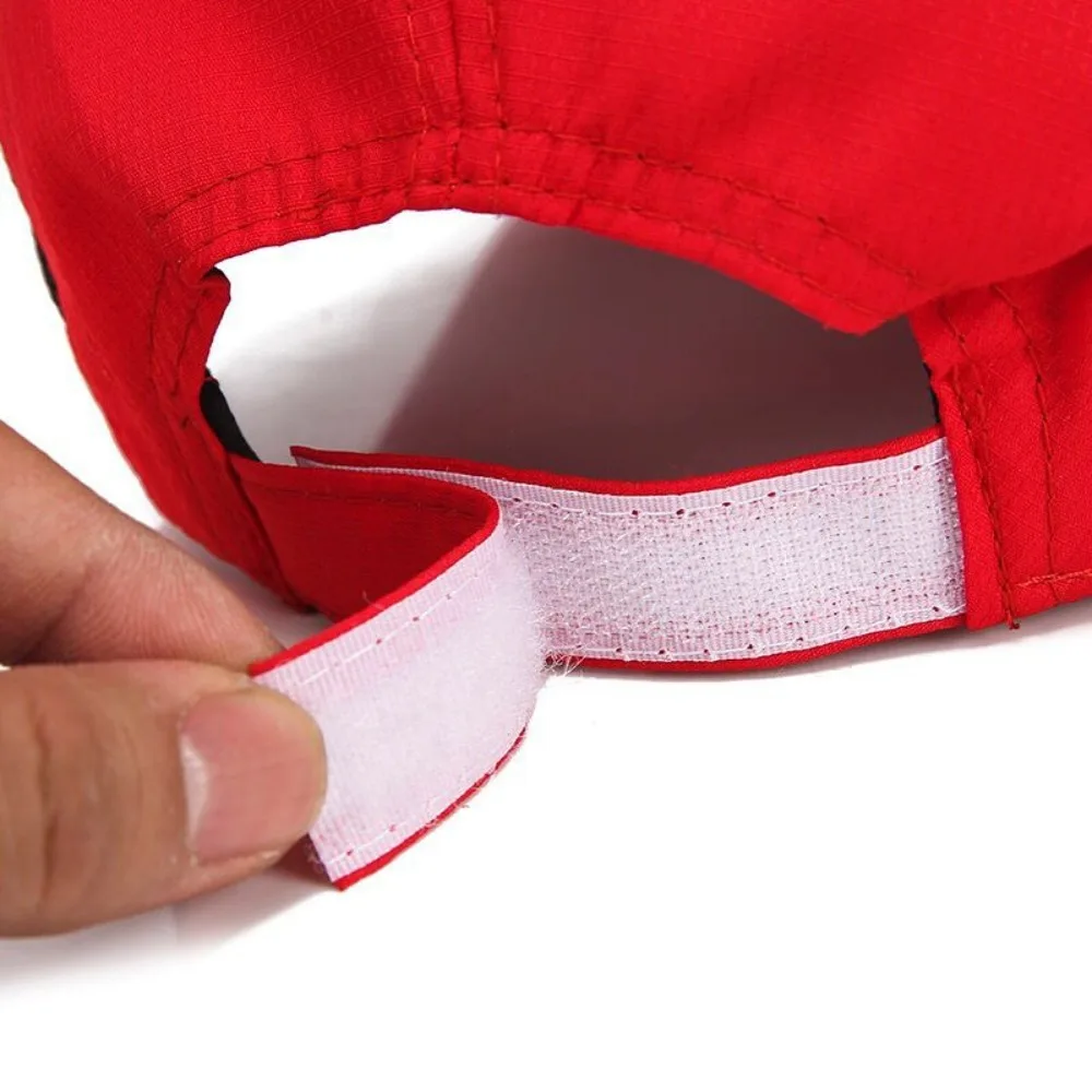 Casual Foldable Mesh Baseball Cap Quick Drying Breathable Sun Visor Cap Adjustable Climbing Hat Unisex