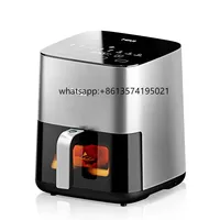 MIUI 5L Air Fryer, Electric Hot Fryer Oven Oilless Cooker with Touch Control & Nonstick Basket & Visible Window, Family Size