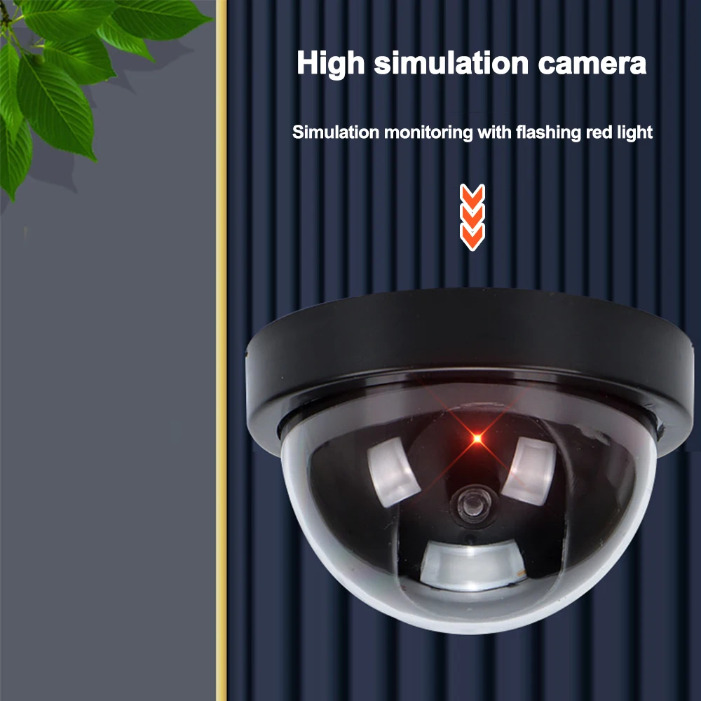 Gefälschte Kamera Überwachungs simulation Dummy-Kamera Home Security Schutz mit blinkenden LED-Licht Anti-Diebstahl simulierte Kamera