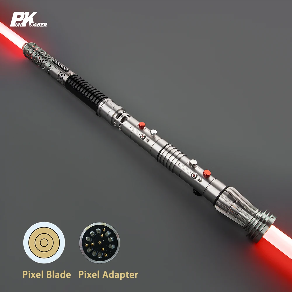 PunkSaber Lightsaber Neopixel Jedi Laser Sword Heavy Dueling Sensitive Smooth Infinite Changing Hitting Sound Light Saber Toys