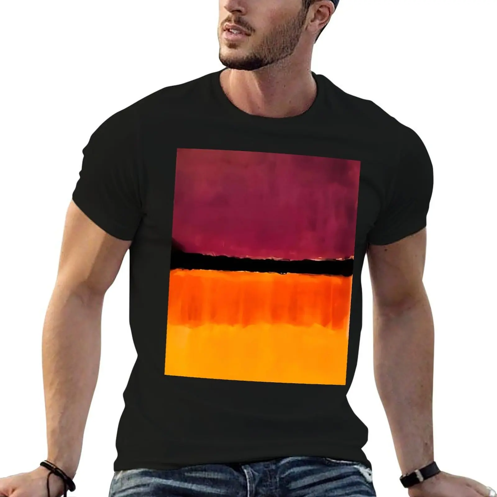 Mark Rothko T-Shirt Heavy Duty Casual Work Tee