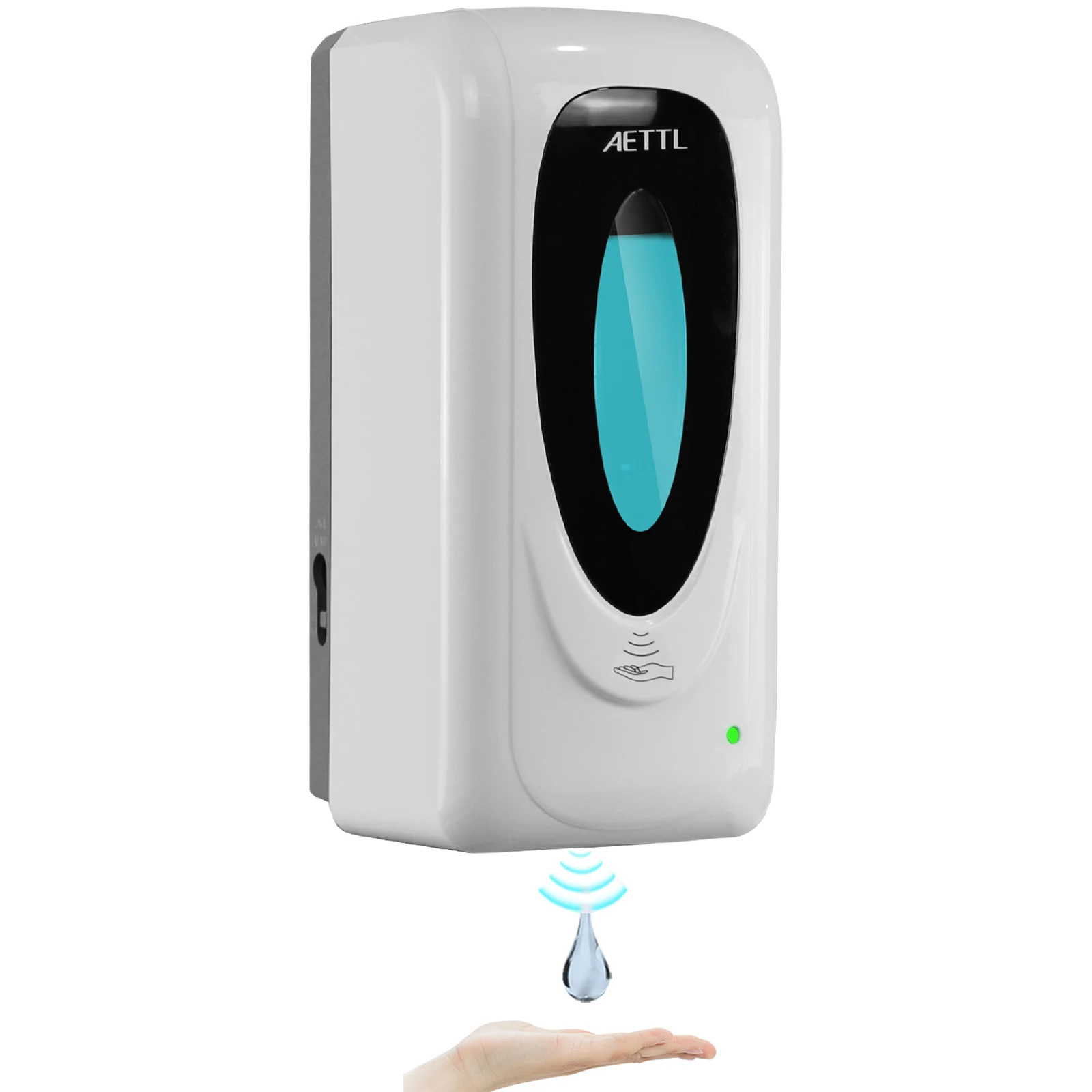 

Touchless Automatic Soap Sanitizer Dispenser hand Wall Mounted Refillable Sensor Gel Pump Hands-Free Dispenser for Kitchen Hotel