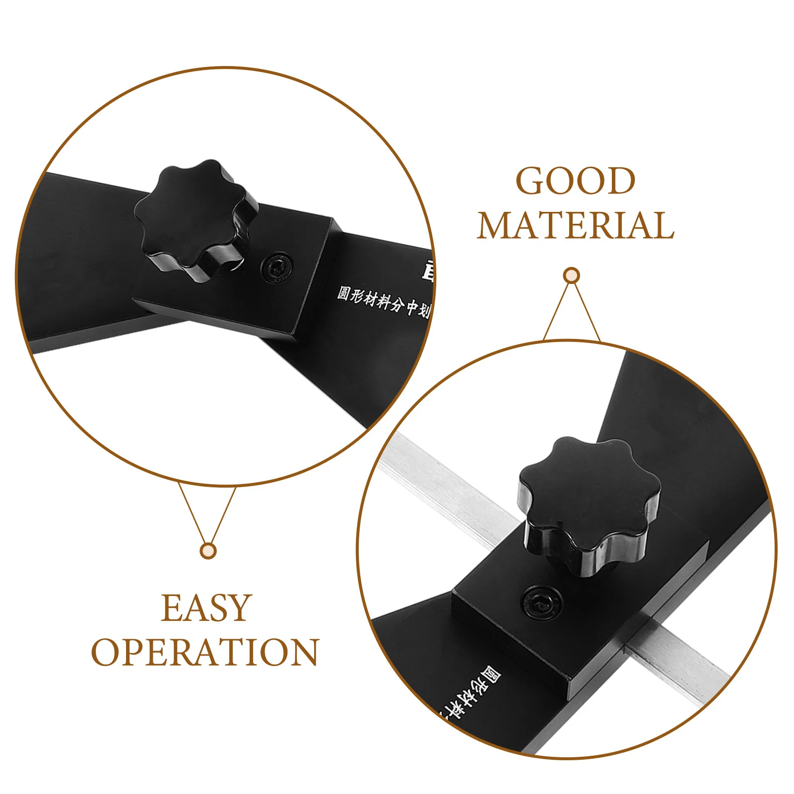 

Center Finder Scriber Woodworking Aluminum Plastic Precision Centering Tool for Accurate Marking and Circle Center Location