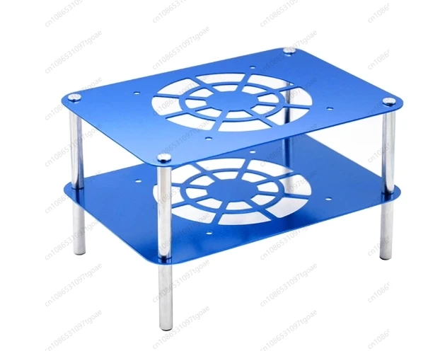 راوتر لاسلكي المبرد مودم بصري واسع النطاق IPTV TV Set Top Box Cooling Fan Rack #2