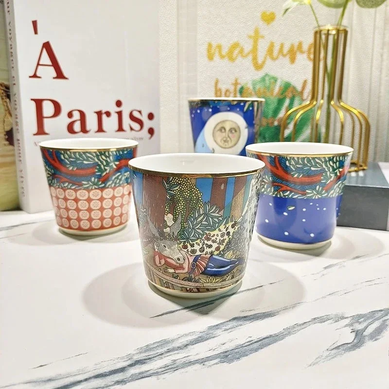 

Bone China Mug High Quality Porcelain Cup for Hot and Cold Beverages Durable and Elegant for Home or Office Use
