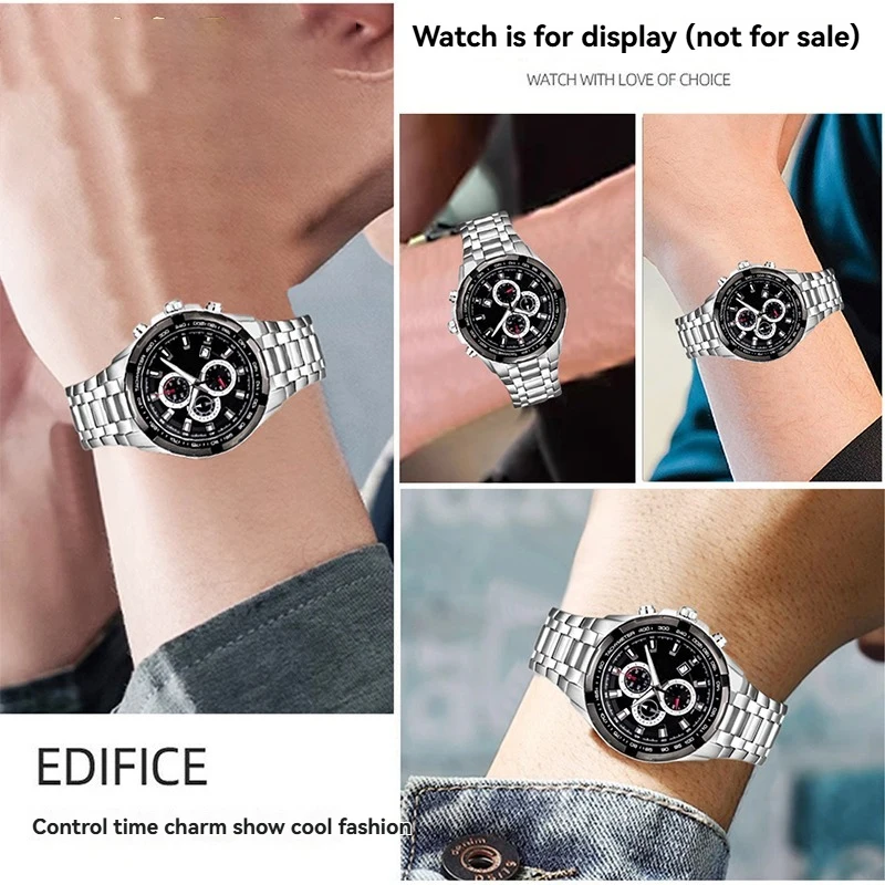 EF-539 Watch Band Stainless Steel Bracelet for Casio Edifice 5118