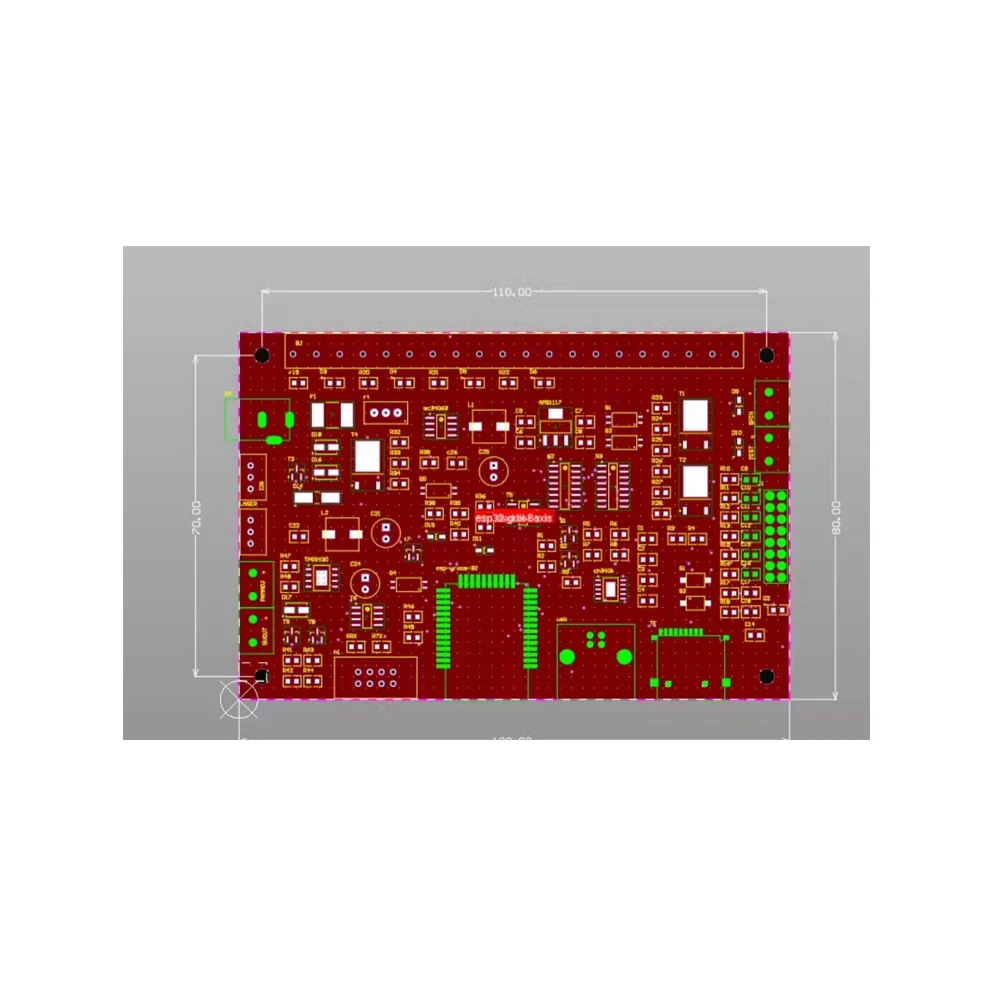 

6-осевая коммутационная плата с ЧПУ, панель управления, USB-карта движения ESP32, Wi-Fi, 32-битный процессор, аналогичный контроллер маршрутизатора Mach3, детали для самостоятельного изготовления