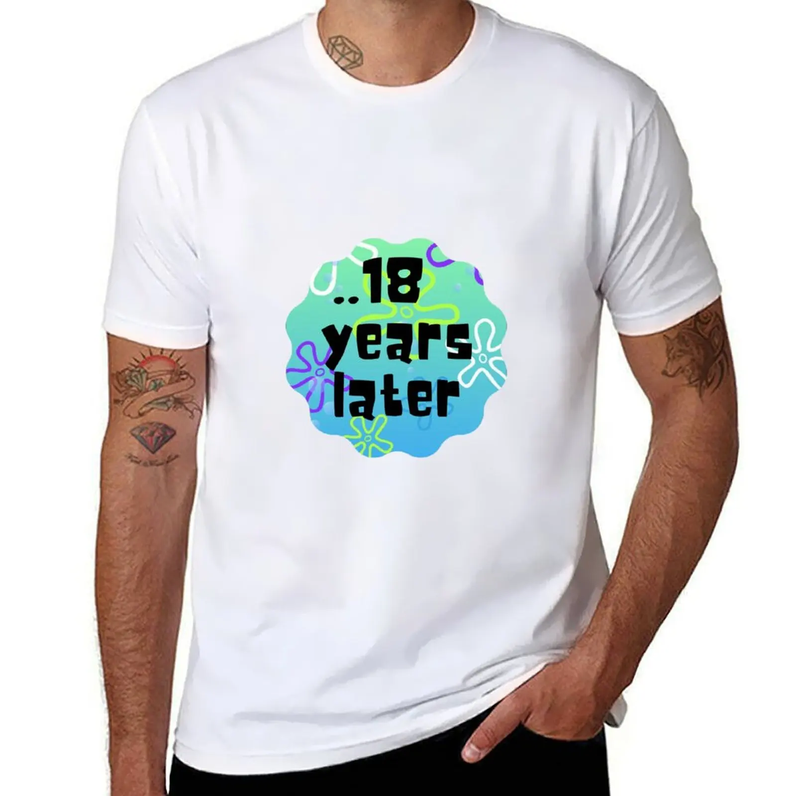

18 years later T-Shirt anime tshirt mens graphic t shirts