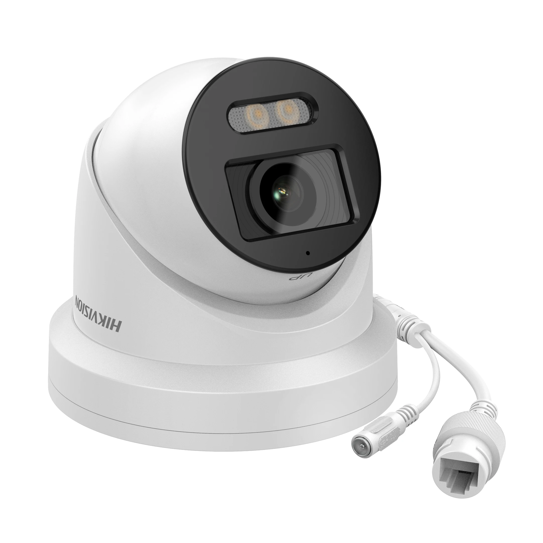 Hikvision 8MP Caméra IP 4K 24/7 Image Colorée DS-2CD2387G2-LU TurnVu POE Intégré MIC Fente pour Carte SD IP67 permission de Sécurité