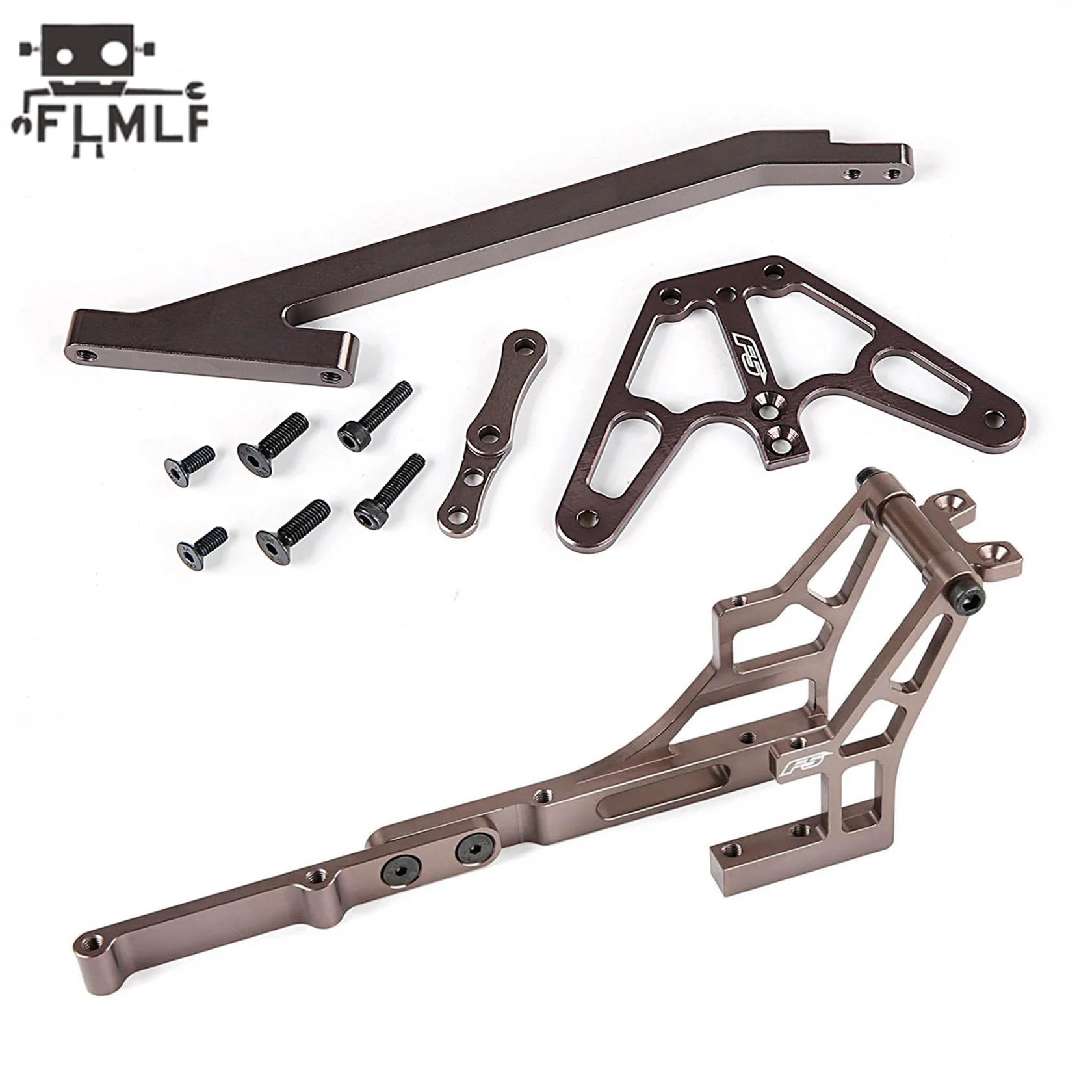 

Комплект передней или задней опоры из сплава с ЧПУ, подходящий для грузовика 1/5 Rovan Rofun F5 MCD XS-5 RR5