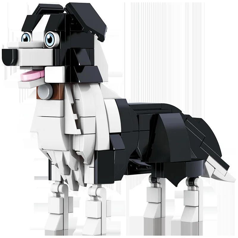 4 in 1 Beagle Block DIY Mini Pet Dog Building Bricks Toy For Boy Children