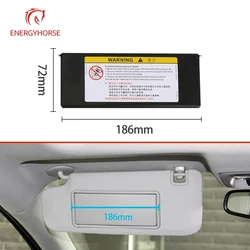Sun Visor Shade Mirror Cover Replacement Interior Makeup Mirror Cover For Opel Insignia 2010 2011 2012 2013 2014