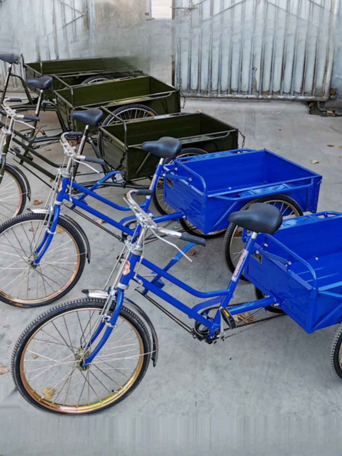 70CM-110CM carriages are long, middle-aged and elderly people pull cargo tricycles to set up stalls