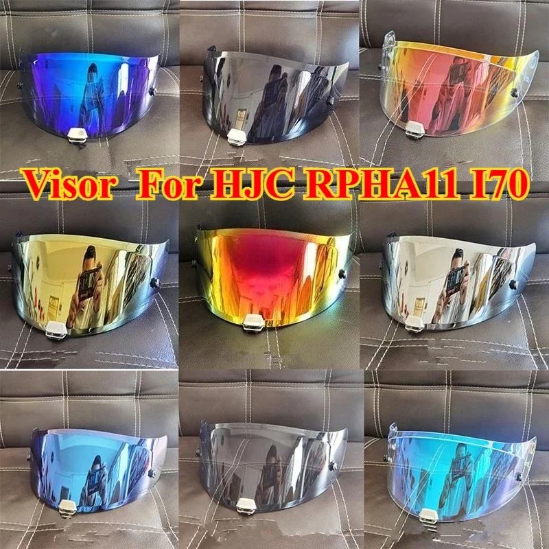 RPHA11 I70 Anti-UV Helmet Visor Face Shield Windshield Sunshield Helmet Accessory Suitable for HJC RPHA11 I70 Models