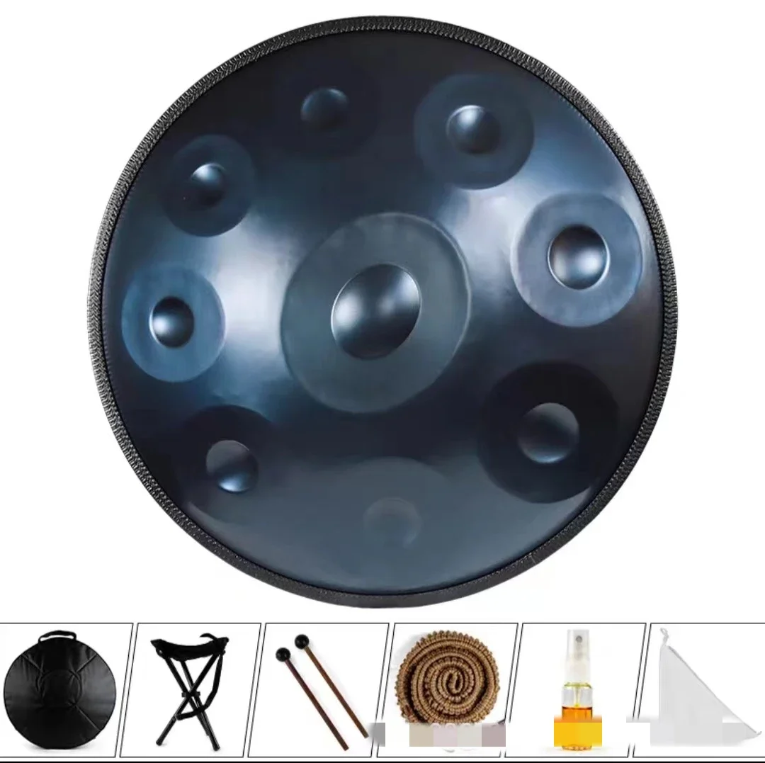 Percussion Instrument 9 Tone Handpan Durable Hand Drum