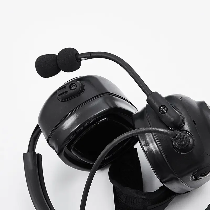 

6853A Walkie Talkie Heavy Duty Plastic Headset for APX 7000L XPR 7550 IS Two Way Radio Wired Communication