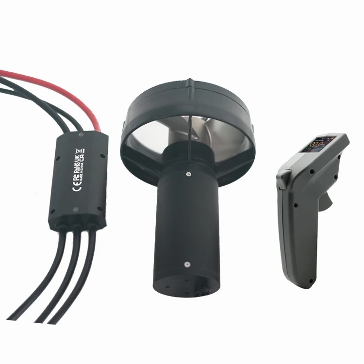 

FRC IP68 Waterproof 75141 Motor Kit with Propeller+14S 180A ESC + LCD Waterproof Remote for Efoil Esurf DIY Kit Foildrive