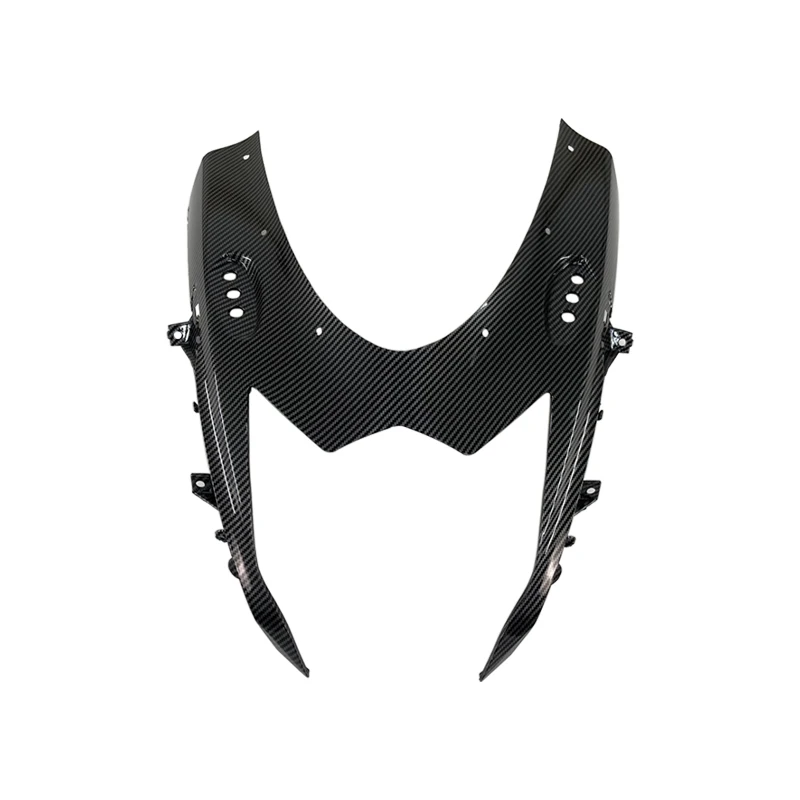 Motorcycle Accessories Carbon Fiber Finish Front Fairing Cowl For GSXR 600 750 K11 2011 2012 2013 2014 2015 2016 2017 2018 2019