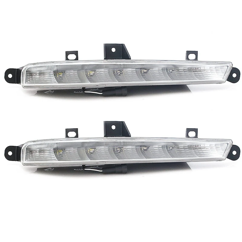 Car Side DRL LED Fog Lamps Lights Daytime Running Lights For Mercedes Benz W221 S63 AMG 2007-2013