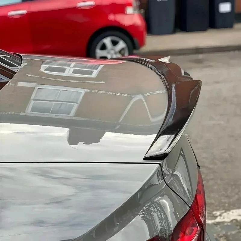 High Quality Rear Trunk Boot Spoiler Wing Lip Cap Fit A4 S4 B9 B9.5 Sedan 2017-2024 Auto Exterior Decor Accessories