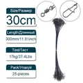 black 30cm 25pcs
