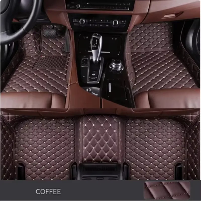 

Для Ford Explorer 2006-2019 лет авто 3D водонепроницаемые автомобильные коврики из искусственной кожи на заказ, аксессуары для ног, вкладыши