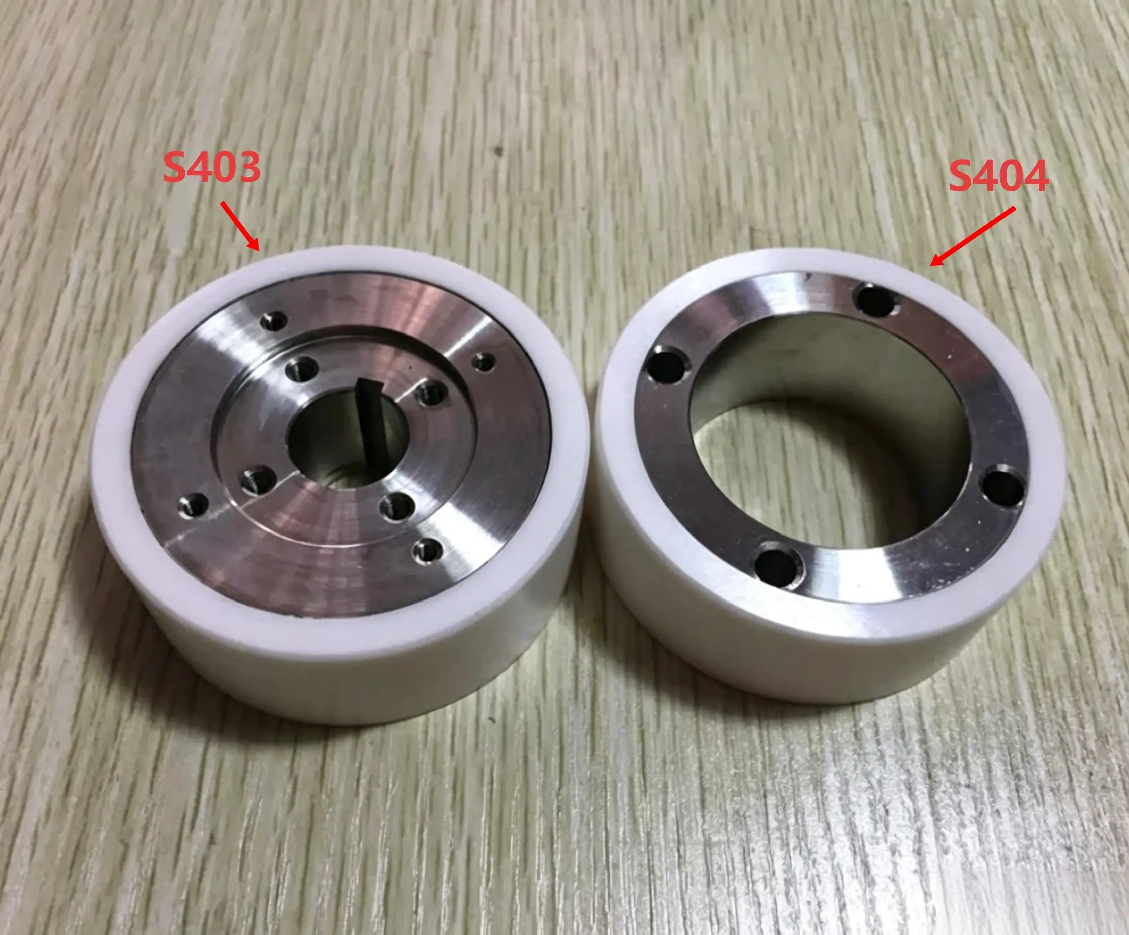 Feed Roller(ceramic),Wire‑out Roller,Take‑up Roller S403/S404,Outlet Pulley,Wire Rewind Pulley,apply for Sodick wire cut machine