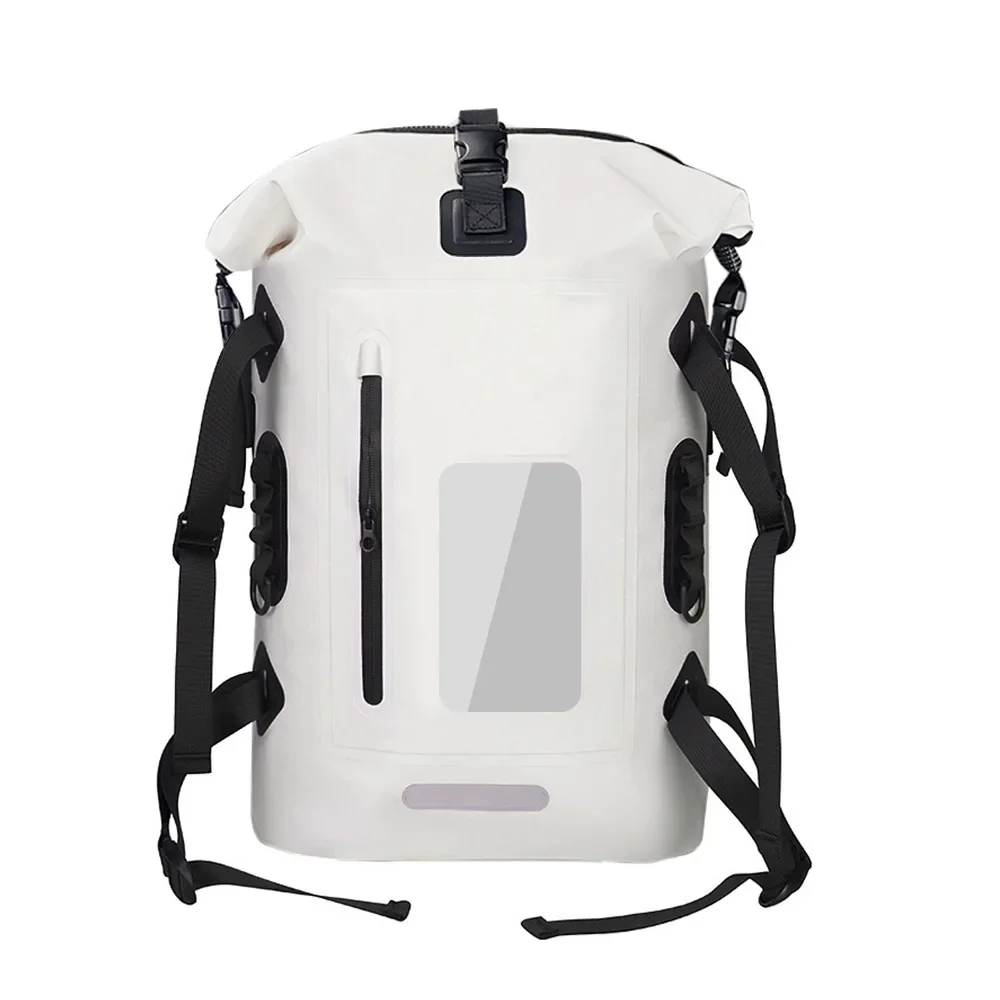 PVC Waterproof Bag Outdoor Bag Large Capacity Hiking Waterproof Backpack Diving Swimming Wet Dry Separation