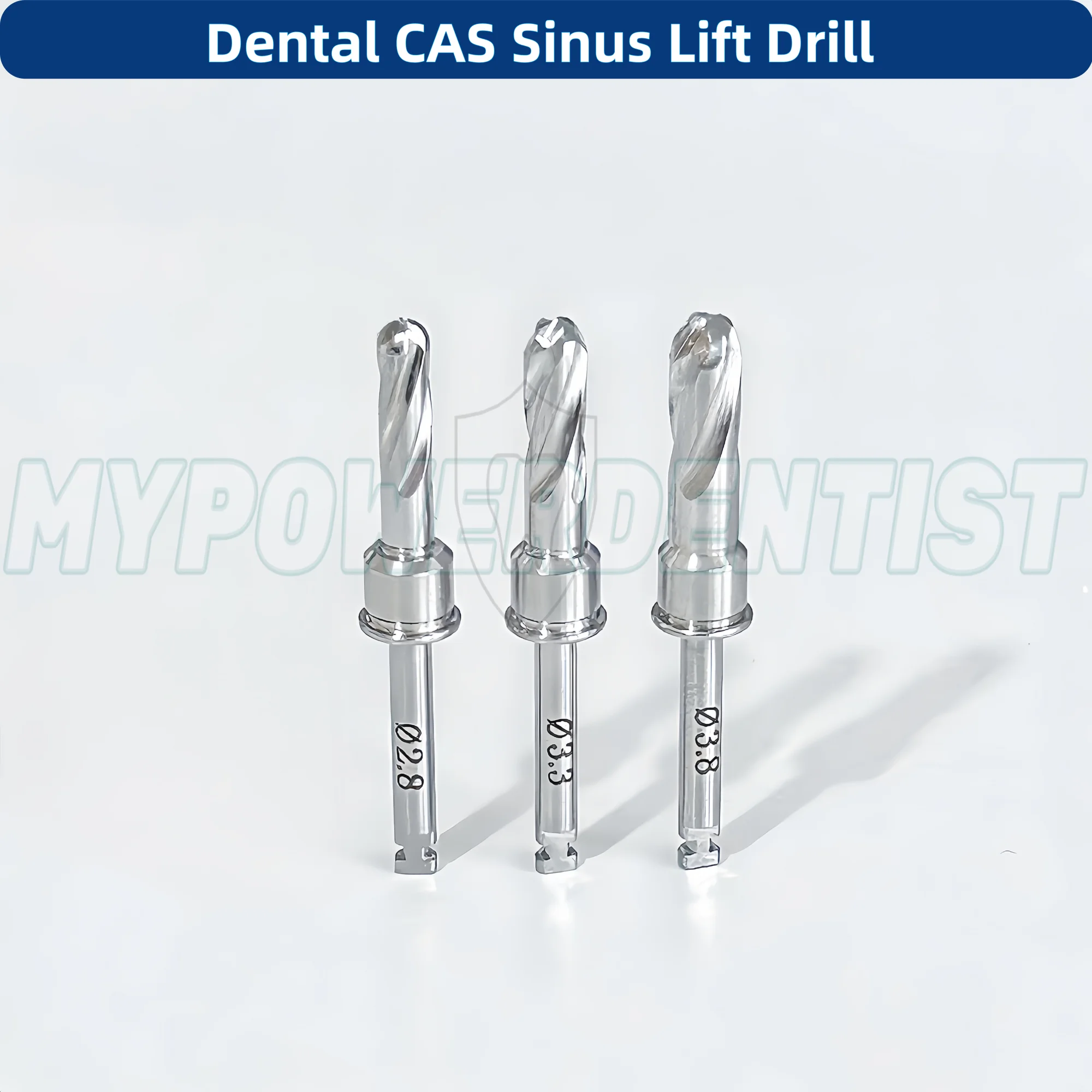 

Стоматологический сверлильный инструмент для синус-лифтинга, для крестального и бокового доступа к имплантатам, сверло CAS