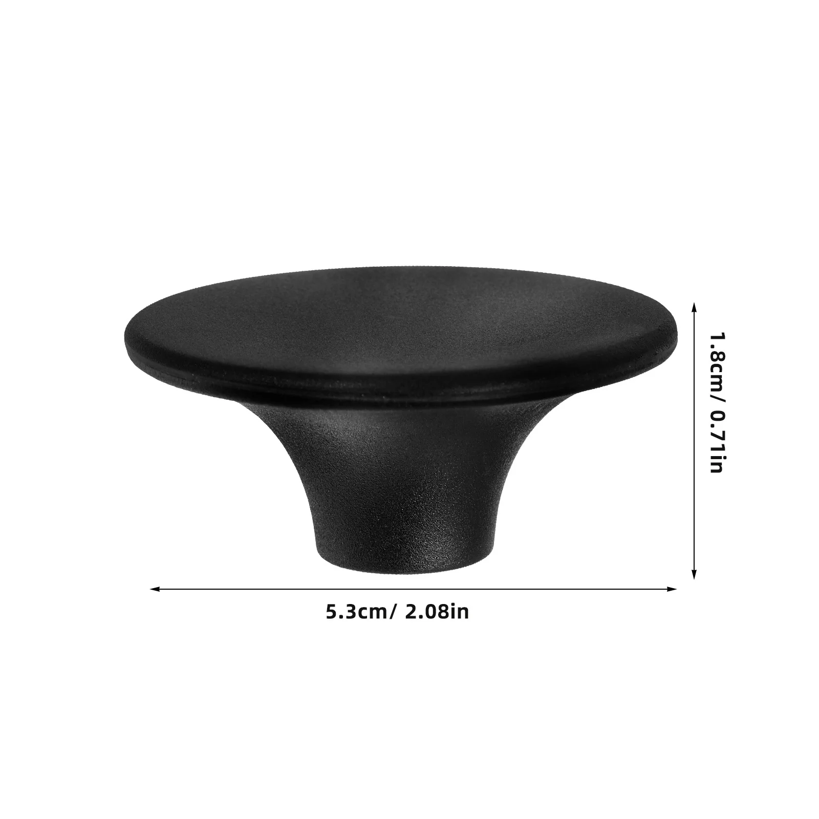 2Pcs Sturdy Oven Knob Metal Pot Lid Knob Replacement Universal Lid Handle for Cookware Wok Pan Milk Pot Heat-Resistant Use