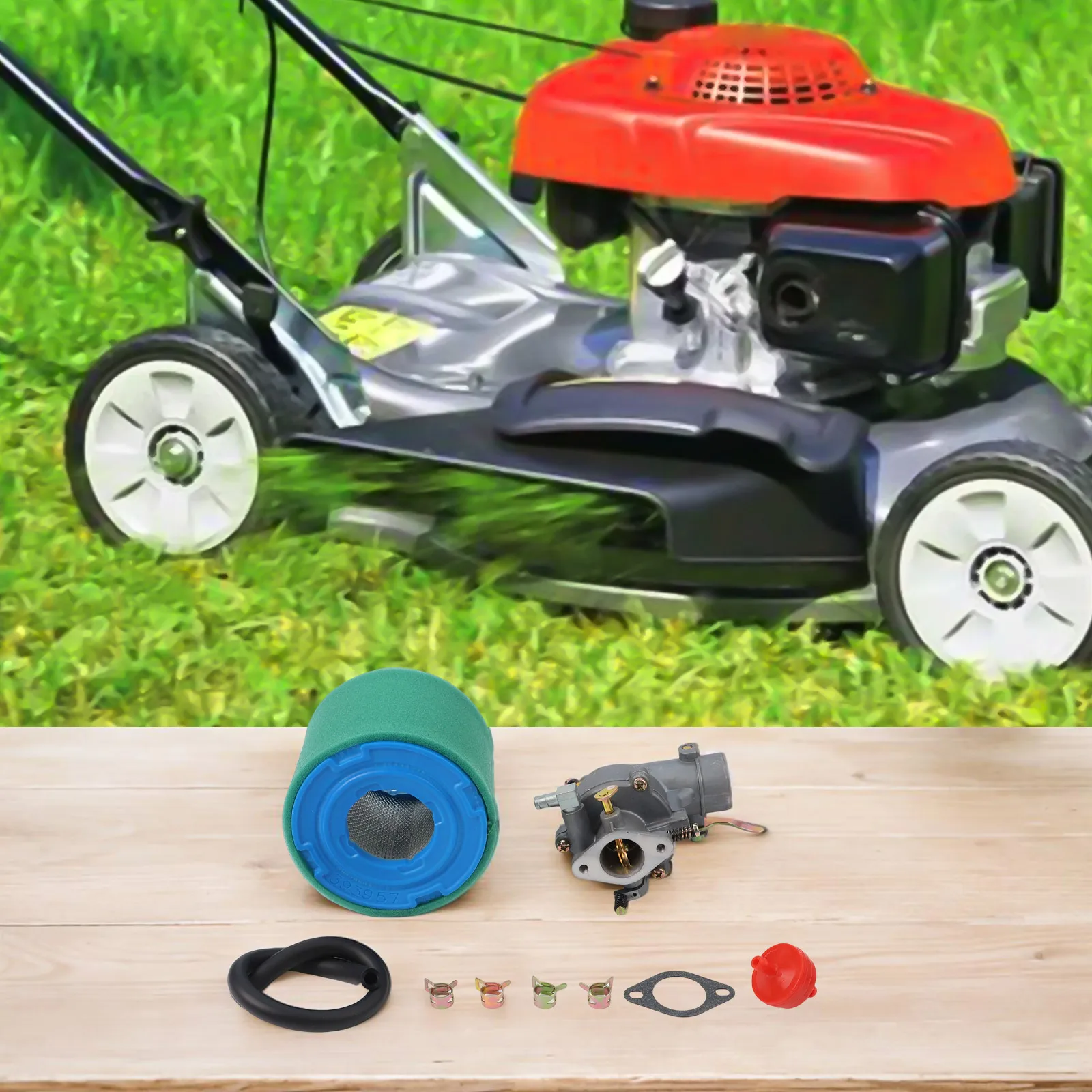 

Для 390323 для 394228 Замена комплекта карбюратора для 398170 7HP 8HP Для 170401 Сменные долговечные аксессуары для карбюратора